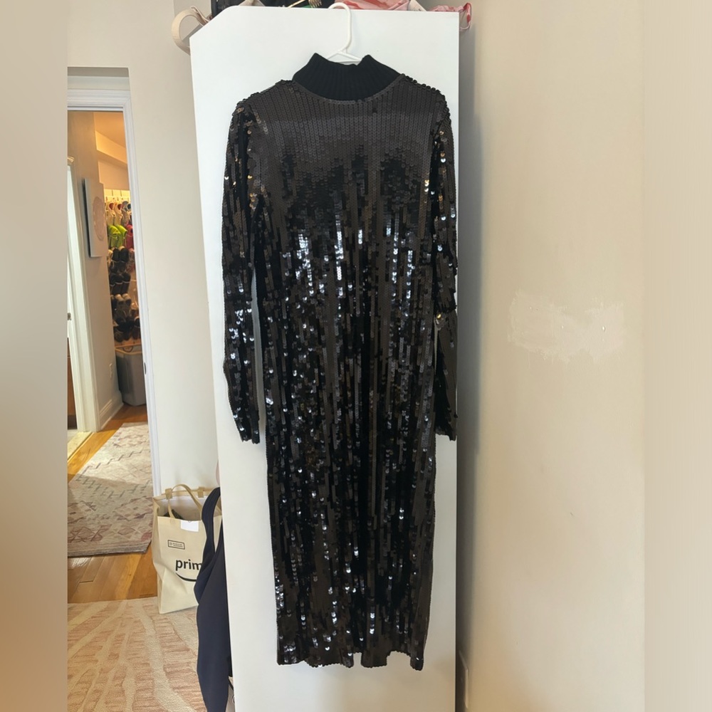 Zara - Sequin Turtleneck Dress NWT